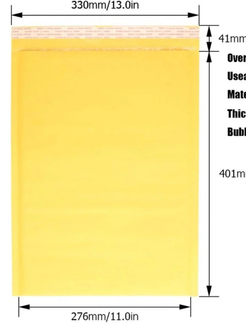Acrux7 Kraft Bubble Mailers 11 x 16 Inch, 25 Pack Padded Envelopes, Self Seal...